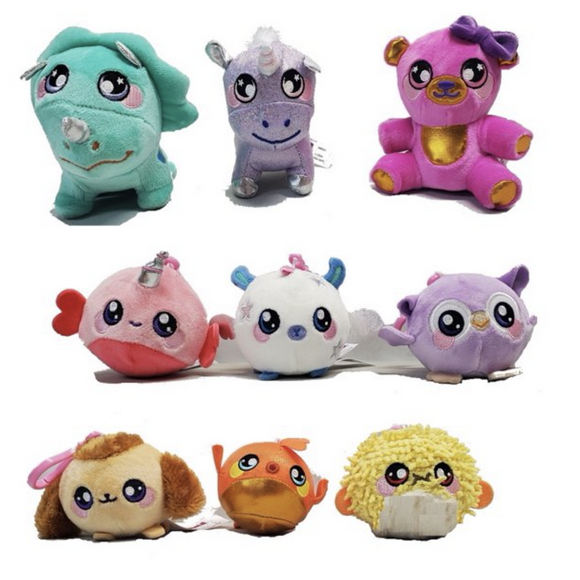 Squeezamals Gleam Collection Diamond Exclusive 3.5-Inch Plush