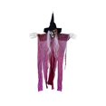 thumbnail image 1 of Matsuzay Decoración de fantasmas colgantes de Halloween, aparición de terror, reutilizable, espeluznante, esqueleto, accesorios voladores, Kits de decoración para fiestas Rosado, 1 of 6