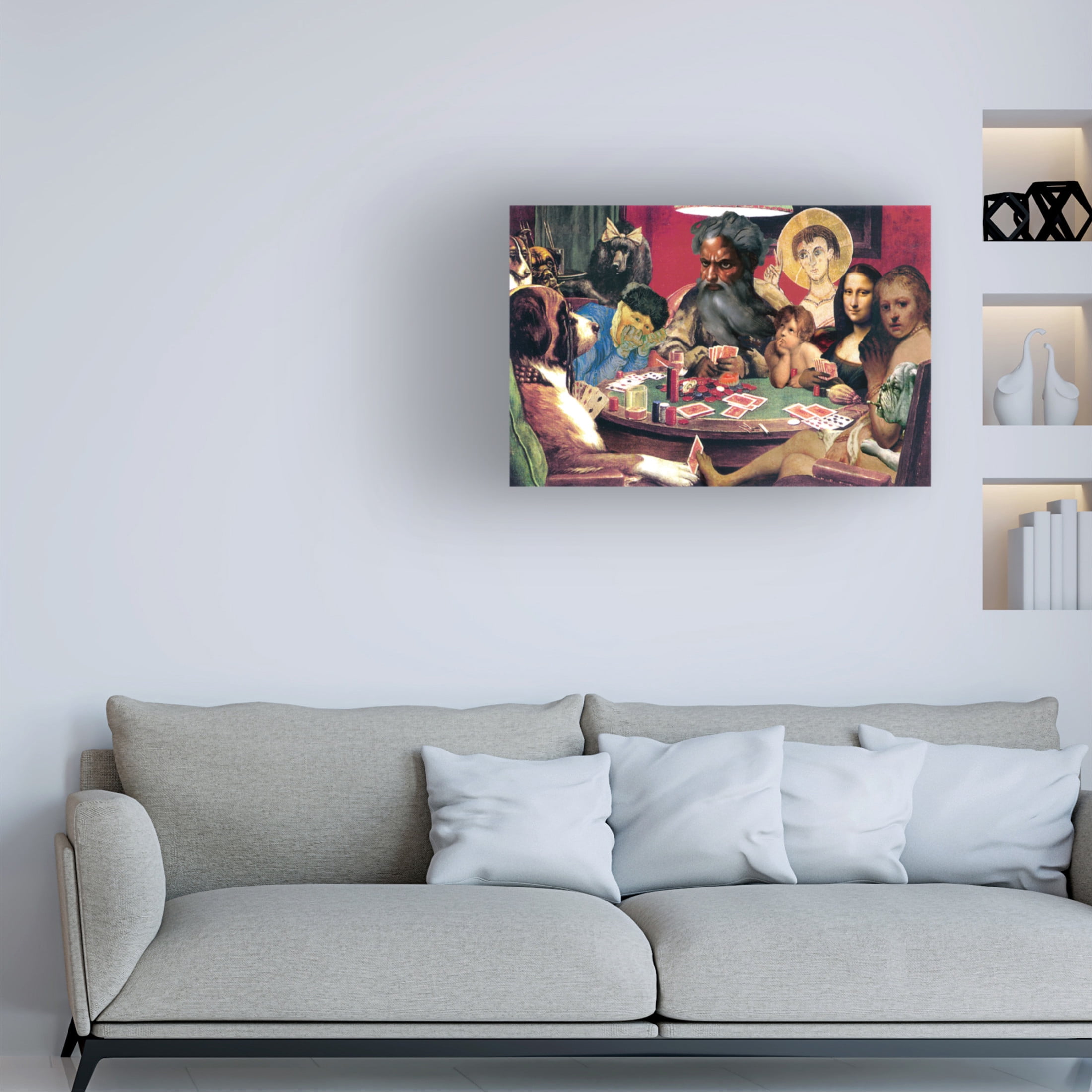 Canvas Wall Art - Barry Kite 'Amateur Night' Wall Art for Living Room, Bedroom, or Office Décor by Trademark Fine Art - 32 x 22 Inches