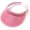 Pink, variant on Sport Clip on Visor Adjustable Visor Hat One Size Cap with Visor Cloth Covered Brim Head Sun Visor for Women Men Golf Tennis Baseball