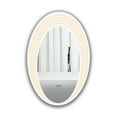 thumbnail image 5 of CHLOE Lighting Back Lit Oval TouchScreen LED Mirror 3 Color Temperatures 3000K-6000K, 5 of 10