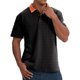 thumbnail image 1 of pstuiky camisetas de hombre, Camisa deportiva informal de manga corta con solapa y medio botón para hombre camisetas de hombre s, 1 of 5