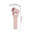 thumbnail image 4 of Handheld Portable Fan Microphone Shape High Speed Usb Rechargeable Fan in Blue, 4 of 8