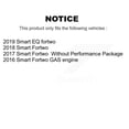 thumbnail image 2 of TEC Front Ceramic Disc Brake Pads TEC-1830 for Car Smart Fortwo EQ fortwo, 2 of 10
