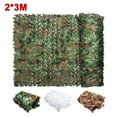 thumbnail image 1 of SPRING PARK 2x3m Woodland Camo Netting Camouflage Net for Camping Hunting Blinds Shooting Military Decoration Sunshade, 1 of 7