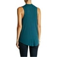 thumbnail image 2 of Free People Womens Faye Ribbed Tank Top, Blue, X-Small, 2 of 2