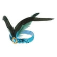 thumbnail image 5 of Unique Bargains Christmas 1 Pc Headband Feather Sequins Hairband for Women Lake Blue, 5 of 5