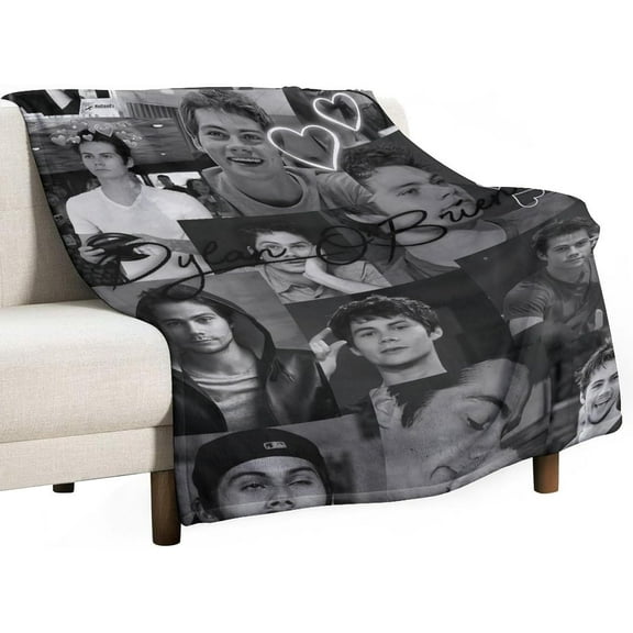 Blanket Blanket Poster Soft Comfortable Warm Wool Blanket Fan Gift Suitable for Room Sofa Office Bed Car Camping Sofa Decoration Comfortable 50"x60"