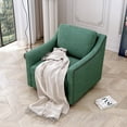 thumbnail image 2 of Contemporary Style Ergonomic Swivel Armchair Living Room Bedroom Chair, 2 of 11