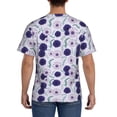 thumbnail image 2 of Naloa Daisies Flowers Men's T-Shirt Sport T-shirt Men's Basic Tee Casual Men's Shirt, Round Neck, Short Sleeves - Small, 2 of 5