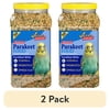 (2 pack) 3-D Pet Products Premium Parakeet Bird Food, with Probiotics, 5 lb. Jar, for Daily Feeding