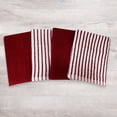 thumbnail image 3 of Hometrends Bar Mop Kitchen Towel 4 pack, 100% Cotton, Red, 3 of 5
