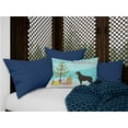 thumbnail image 3 of Carolines Treasures CK3558PW1216 Rottweiler Christmas Tree Canvas Fabric Decorative Pillow, 3 of 4