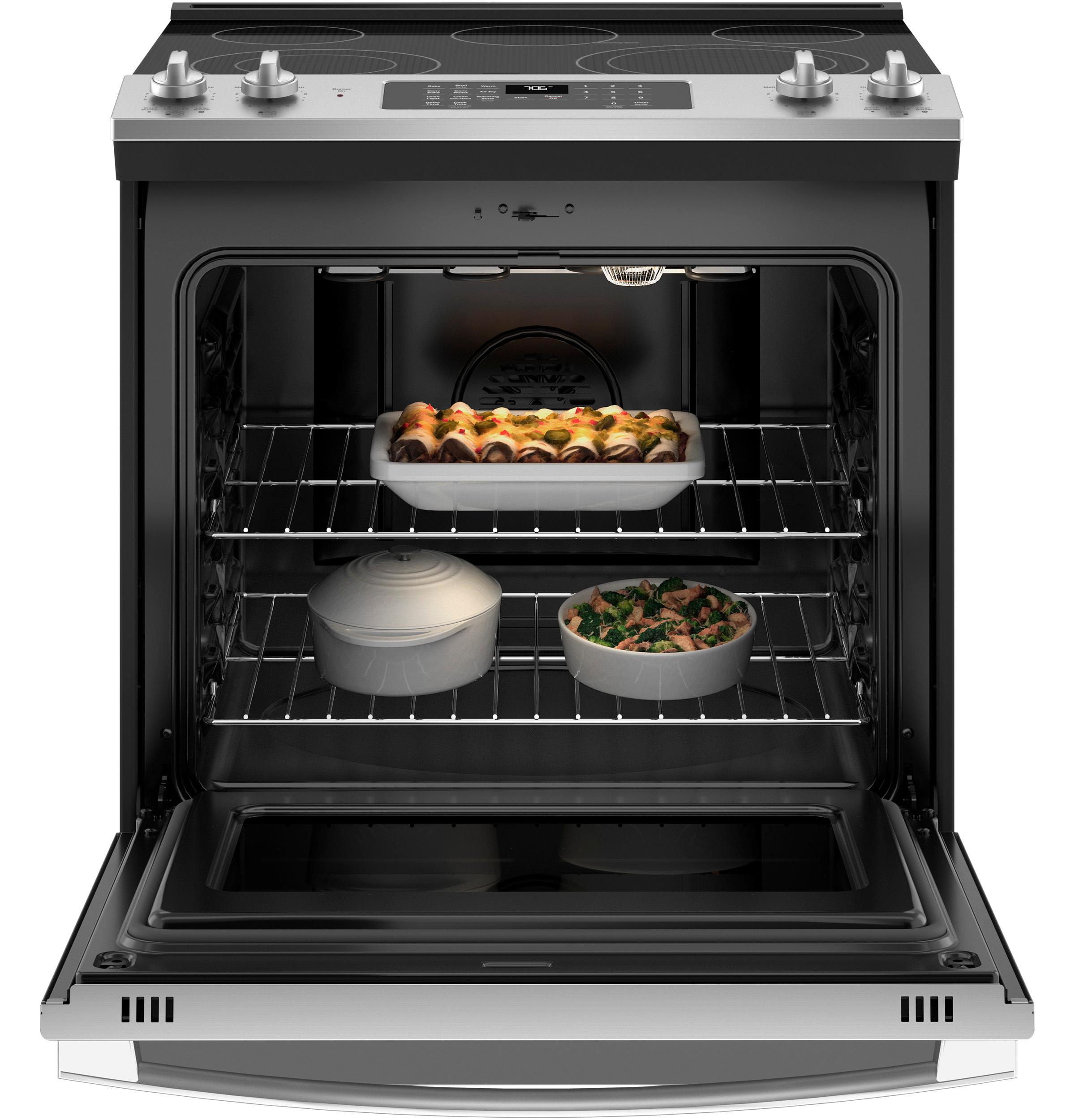 GE APPLIANCES JS760SPSS GE(R) 30 Slide-In Electric Convection Range with No Preheat Air Fry - image 3 of 5