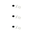 thumbnail image 3 of Ruiboury Lightweight Hood Lock For Car Modification Security Sleek Affordable black DP16-32 3Set, 3 of 6