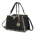 thumbnail image 3 of MKF Collection Aubrey Vegan Snake Leather Woman Multi Compartment Satchel Handbag by Mia K, 3 of 10