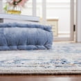 thumbnail image 3 of SAFAVIEH Blair Amyas Oriental Polyester Machine Washable Runner Rug, Beige/Navy, 2'2" x 8', 3 of 7