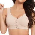 thumbnail image 3 of MEICHEN Women's Fashionable and Casual Front Underwear for Elderly People Skin Friendly and Comfortable Bra Summer Fall Fashion Essentials Clothing, 3 of 3