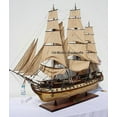 thumbnail image 2 of USS Constitution 56" XL With Display Case No Glass, 2 of 10