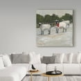 thumbnail image 3 of Mary Miller Veazie 'Sheep In Snow' Canvas Art, 3 of 4