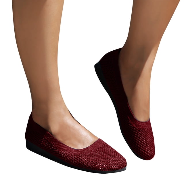 TopLLC Chaussures Plates Mode Femmes Respirantes Décontractées Bout Rond Confortables Chaussures Décontractées Femmes Chaussures