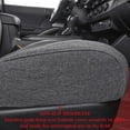 thumbnail image 7 of coverdream Custom Seat Covers Custom Fit Toyota Tundra Extended Cab and Double Cab 2014 2015 2016 2017 2018 2019 2020 2021 Models - Polyester (Gray,Full Set), 7 of 7