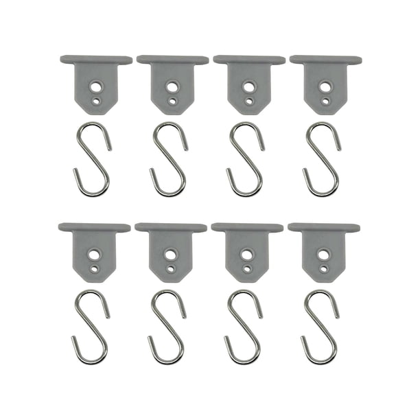Ganchos para tiendas Cola Soporte para luces de fiesta 8 piezas