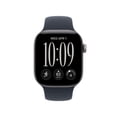 thumbnail image 3 of Apple Watch Series 12 GPS + Cellular 42mm Space Gray Aluminum Case with Navy Blue Sport Band - M/L, 3 of 11
