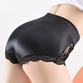 thumbnail image 4 of Sngxgn Women's Underwear High Waisted Cotton Briefs Stretch Panties Soft Full Coverage Underpants(Black,M), 4 of 4