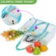 thumbnail image 5 of Bolsa de playa transparente Fammart para mujer impermeable con cremallera, 5 of 8