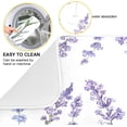 thumbnail image 5 of FREEAMG Beautiful Elegant Violet Lavender Floral Absorbent Dish Drying Mat Microfiber Kitchen Countertop Table Protector Multi-Purpose Counter Rack Sink Drainer Pad, 16 x 18 inch, 5 of 6