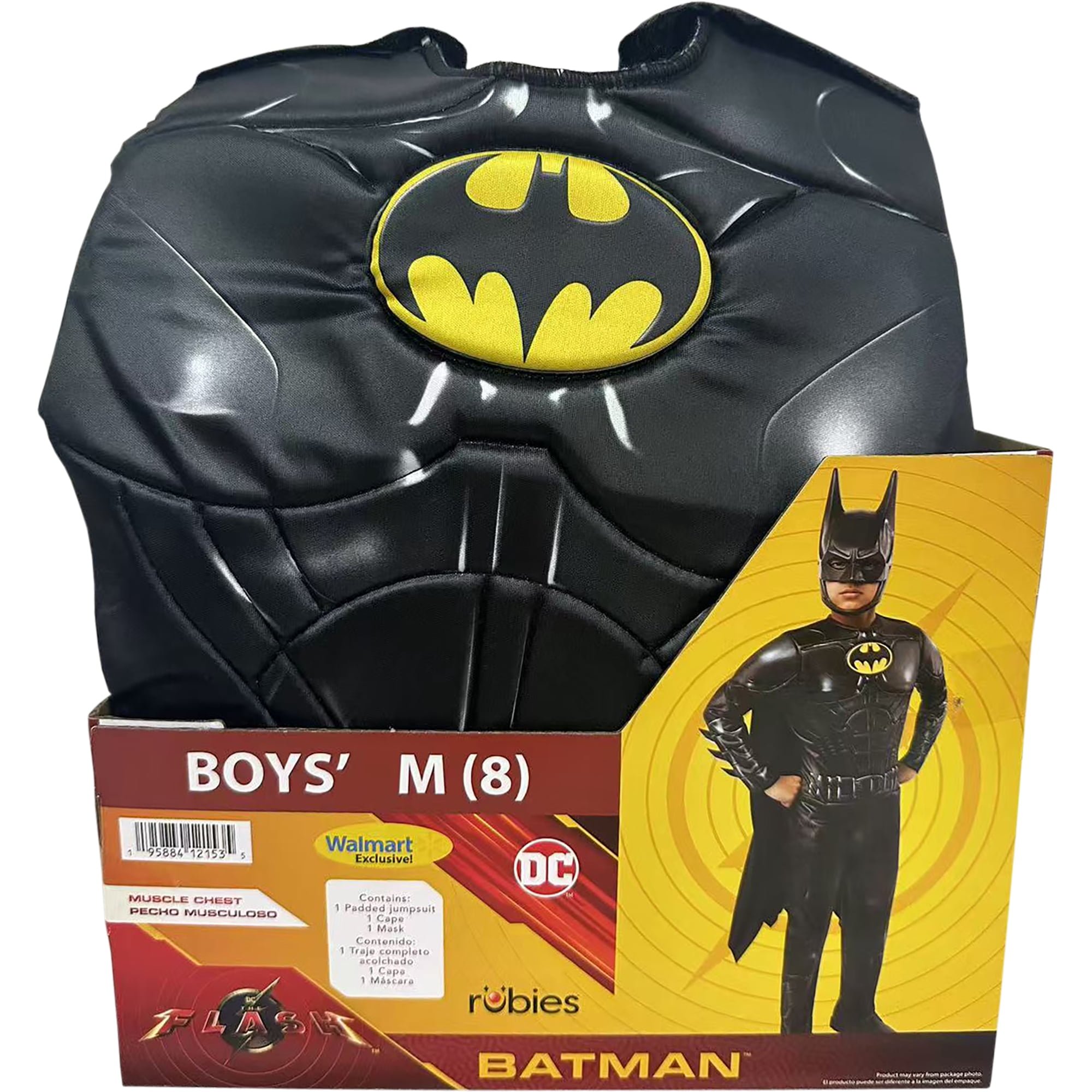 DC Comics Batman Halloween Costume for Toddler, Size 2T, by Rubies