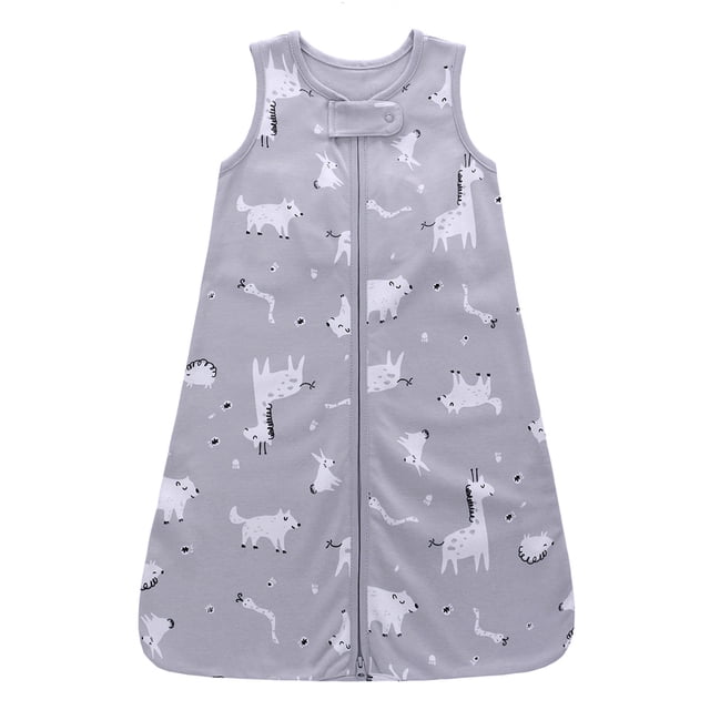 Chaleco sin mangas de una pieza Laklulu para envolver al bebé: pijama infantil de verano, L