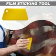 thumbnail image 6 of SEANATIVE Truck Rear Window Decal See Through Vinyl Back Window Decal for Pickup Truck, 66.9 x 22.4 Inches Patriotic Vehicle Car Decorations, Eagle American Flag Fire Pattern, 6 of 7