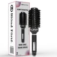 thumbnail image 6 of 1.8 Inch Round Boar Bristles Brush Nano Ionic Ceramic for Blow Drying & Straightening + Detangler Comb & Edge Brush, 6 of 14