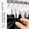 thumbnail image 5 of 10 Pack Pants Hangers with Clips, 12 Inch Plastic Skirt Hangers, Non Slip Adjustable Clips for Pants, Jeans, Shorts - Secure Grip Closet Hangers for Heavy Clothes, 5 of 5