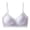 Purple bra for women, variant on Wireless Bras for Women No Underwire Thin Strap Lace Banding Ribbed V Neck Seamless Comfort Breathable Everyday Solid Color Bra