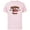 Soft Pink, variant on Disney and Pixar’s Cars Lightning McQueen 95 Hometown Hero - Short Sleeve Cotton T-Shirt for Adults - Customized-Navy