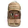 thumbnail image 2 of Assault Tactics Backpack Outdoor Army Fan Hiking,Mud color, 2 of 2