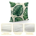 thumbnail image 4 of Leisuo Decorative Square Throw Pillow Cover Cushion Pillowcase Floral Summer California Exotic Palm Leaves Hawaii Tree Jungle Decor Decoration for Sofa, 4 of 5
