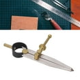 thumbnail image 4 of Wing Divider, Wear Resistant Quick Adjustment Nut Rust Resistant Carbon Steel Divider Gauge  For DIY For Leather Crafts 150mm, 4 of 8