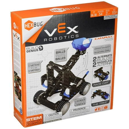 VEX Robotics Catapult, This modern Catapult has a ratcheting winch that can control the distance projectiles are thrown By (Best Catapult Design For Distance)