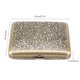 thumbnail image 1 of Caja Metal Retro para Caja de Cigarrillos, 20 Piezas de Tabaco, Duradero, Clip de Resorte de Doble Cara, dise?o Especial, Almacenamiento de Cigarrillos, Material de Bronce, 7 Estilos (King Size)(#3) Ecomeon no, 1 of 4