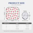 thumbnail image 3 of Xecao Strawberry for Foldable Car Sun Shades (2-Pack) offer sun protection with an easy-fold design for convenient windshield shading., 3 of 7