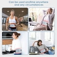 thumbnail image 4 of Wearable Laser Pain Relief Machine 660Nm Cold Laser Wound Healing Joints Pain Soft Tissue Sciatica Rheumatic Pain Physical Therapy Equipment Menstrual Pain Trigeminal Neuralgia Muscle Soreness, 4 of 6