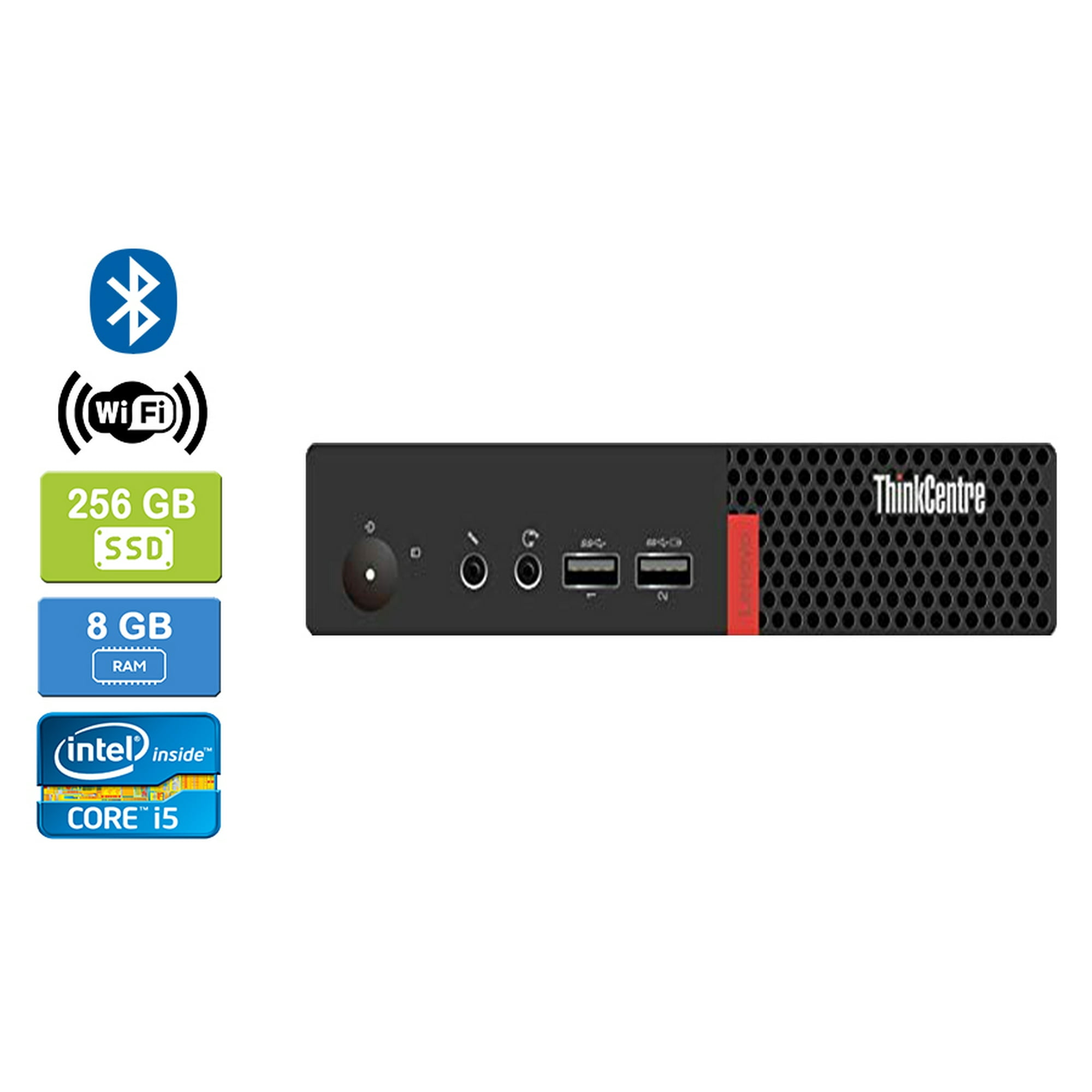 Refurbished: LENOVO M710q Intel Core i5-7500T 8GB 256GB SSD Refurbished: LENOVO M710q Intel Core i5-7500T 8GB 256GB SSD