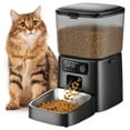 thumbnail image 1 of Oneisall FD-01 Comedero Automático para Gatos de 3,5 L/12 Tazas, Comedero Automático para Gatos de Doble Potencia con Recipiente de Acero Inoxidable, hasta 36 Porciones, 6 Comidas Al Día, 1 of 11