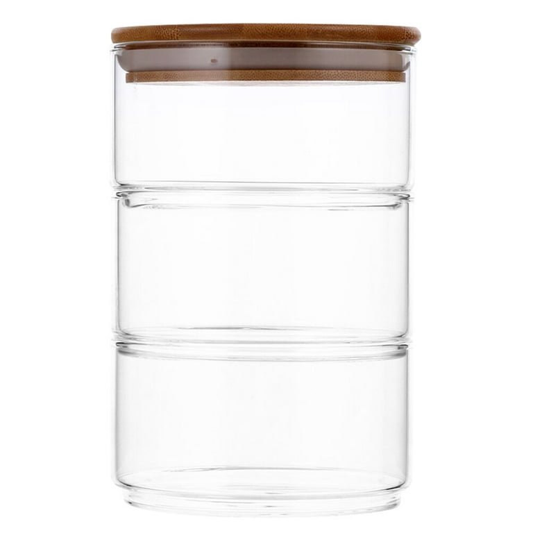 Tabletops Unlimited Smart Planet Bamboo Lid Floral Glass Food Storage  Container, 1 ct - Kroger