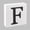 Alphabet Tile F, variant on Alphabet Tiles or Seasonal Icon Sets - Alphabet Tiles I