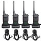 thumbnail image 1 of Walkie Talkies Retevis RT86, radio bidireccional de largo alcance, paquete de 4 unidades, 1 of 9